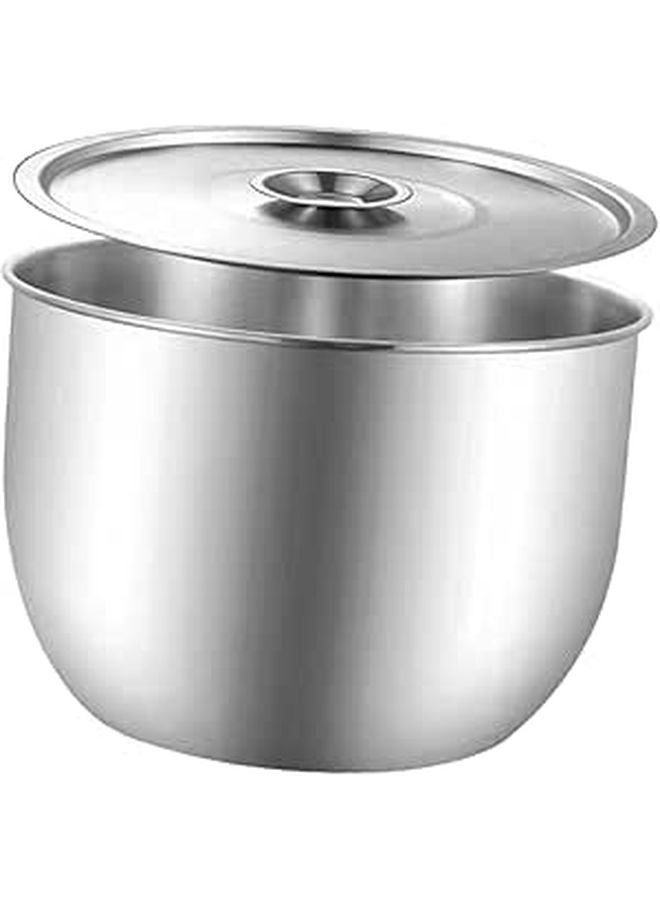 Generic Stainless Steel Mixing Bowl With Lid Deep Salad Bowl For ...