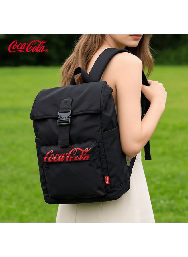 Coca-cola Uni Drawstring Laptop Backpack Casual Student School Bag Travel Business Commuter Bag - Image 1