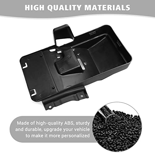 Jimen حامل لوحة ترخيص جيمين لجهاز JK، إطار لوحة ترخيص خلفي متوافق مع جيب رانجلر JK و Unlimited 2007-2018 - Image 3