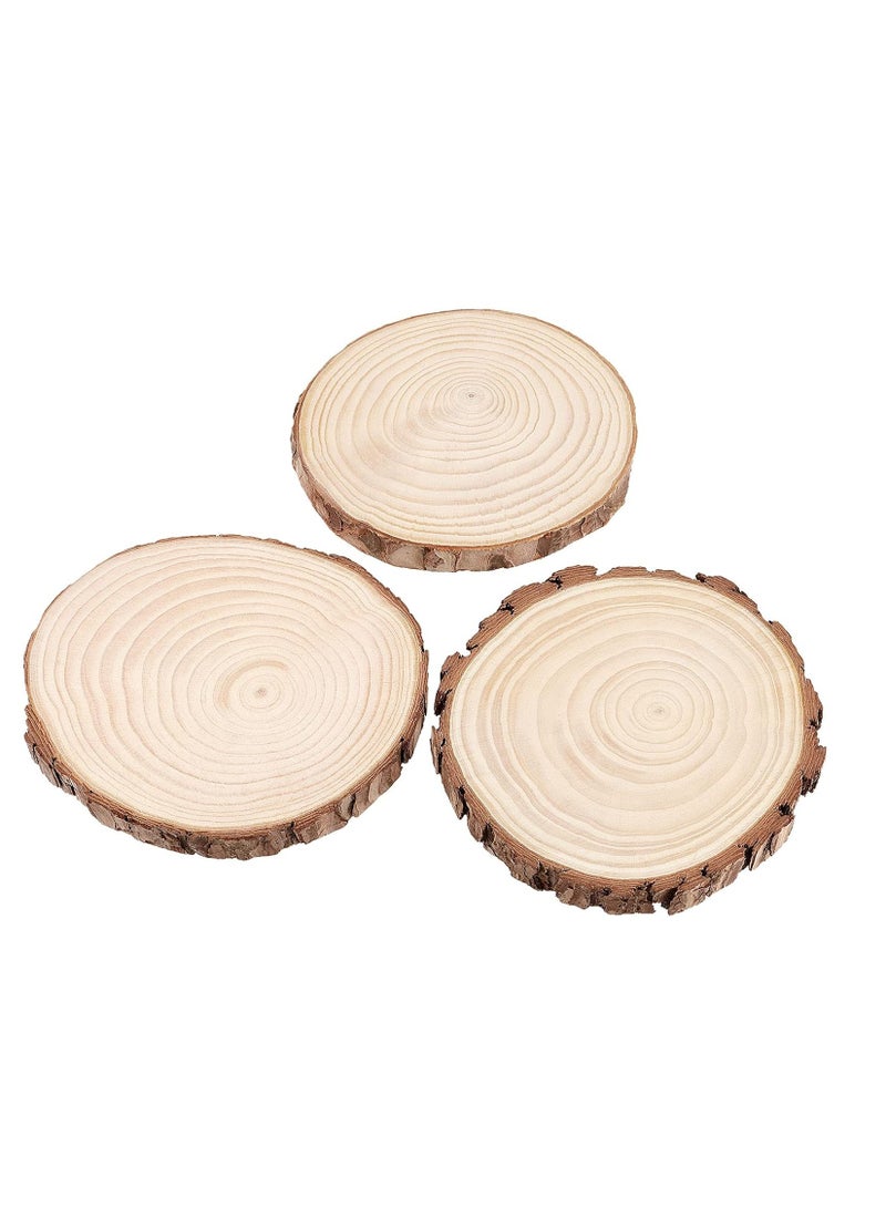 قاعدة أكواب خشبية على شكل جذع شجرة، مناسبة للأكواب والأطباق، ويمكن استخدامها كزينة على مكتبك أو منزلك - Image 2