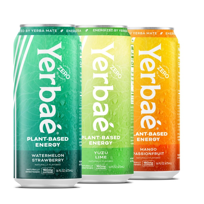 Yerbaé Variety Flex Pack, Functional Energy Drink - 0 Sugar, 0 Calories, 0 Carbs. Yerbae is Energized by Yerba Mate, Plant-Based, Healthy Alternative to Sugary Energy Beverages, 16oz cans (12 Pack) - Image 2