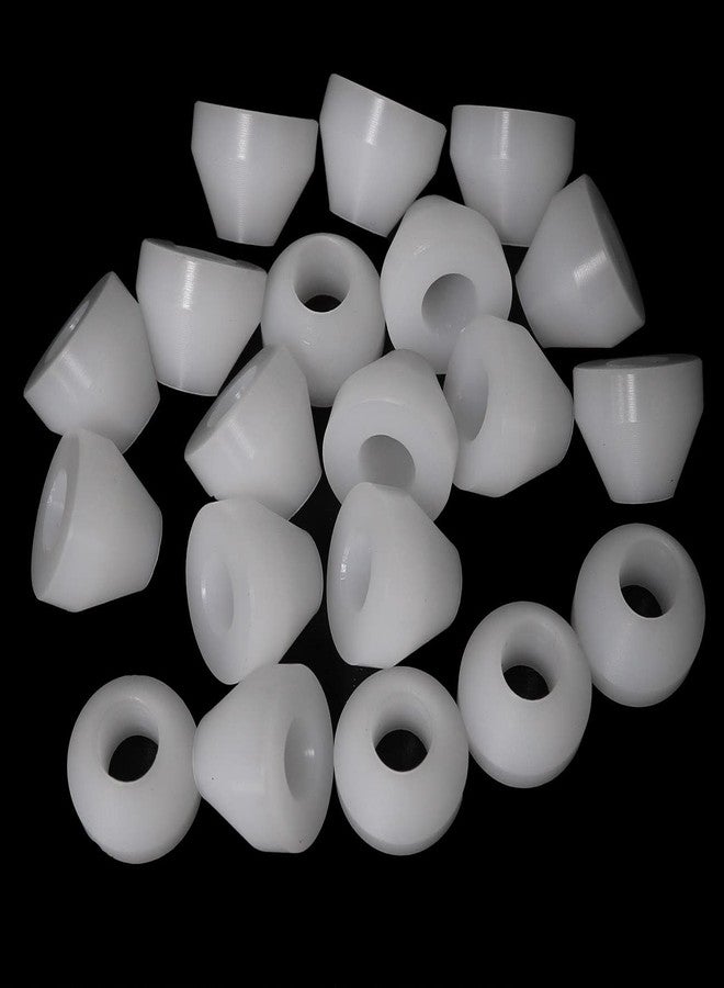 WHYHKJ 20PCS White Woodworking Project Kits Pen Bushings Non-Stick Pen Bushing for Finishing Pen Turning - Image 3