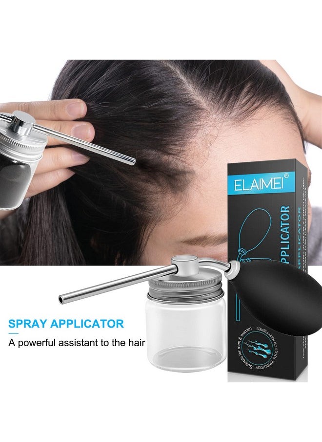 Elaimei One-Handed Hair Fiber Applicator Spray Bottle Nozzle for All Brands (Fibers Not Included)  - Image 5