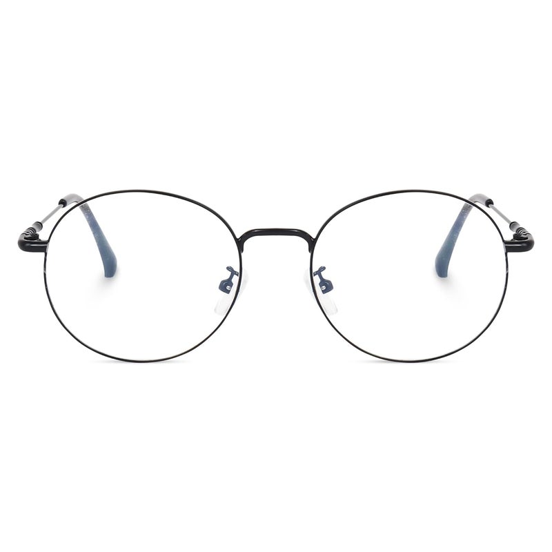 Dervin Zero Power Computer Bluelight Blocking Glasses For Men and Women | Blue Cut Computer Glasses | Full Rim Oval Shape Glasses | Anti Glare, Lightweight & Blocks Harmful Rays - Image 2