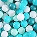 Realhaha Ball Pit Balls 100 Play Balls Plastic Balls for Baby Girls Toddlers Kids Play Tent Pool Playhouse Playpen Party Decoration Green White - Image 3