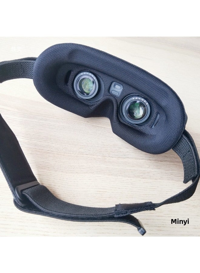 Suitable For DJI Avata Avatar Travel Machine Goggles 2 Glasses Square Light Leakage Sponge Eye Mask Headband-Color:Green Headband-Specification:For DJI Goggles 2 Glasses - Image 5