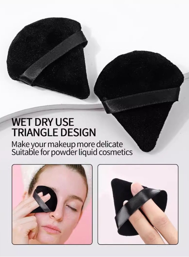 يوكانبي مجموعة 5 فرش مكياج رفيعة للغاية باللون الفضي - فرشاة كريم أساس مسطحة بدون تلطخ، لا تمتص المنتج، مثالية لكريم الأساس والكونسيلر وتطبيق الأقنعة - Image 5