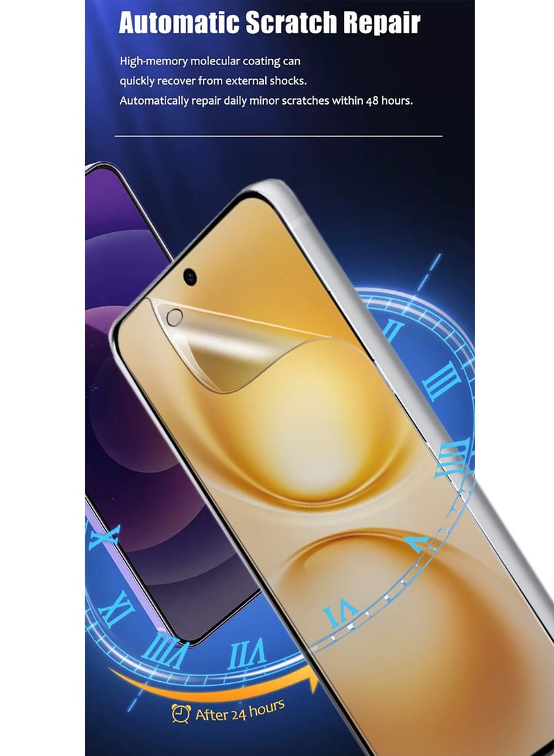 Wtech vivo X200 FE 5G 2025 Premium Hydrogel Film Thin and Flexible Screen Protector (MSHFMN) - Clear - Image 3