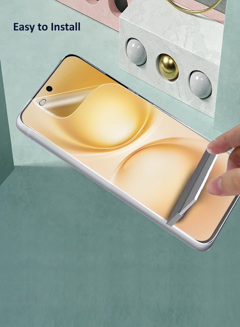 Wtech vivo X200 FE 5G 2025 Premium Hydrogel Film Thin and Flexible Screen Protector (MSHFMN) - Clear - Image 5