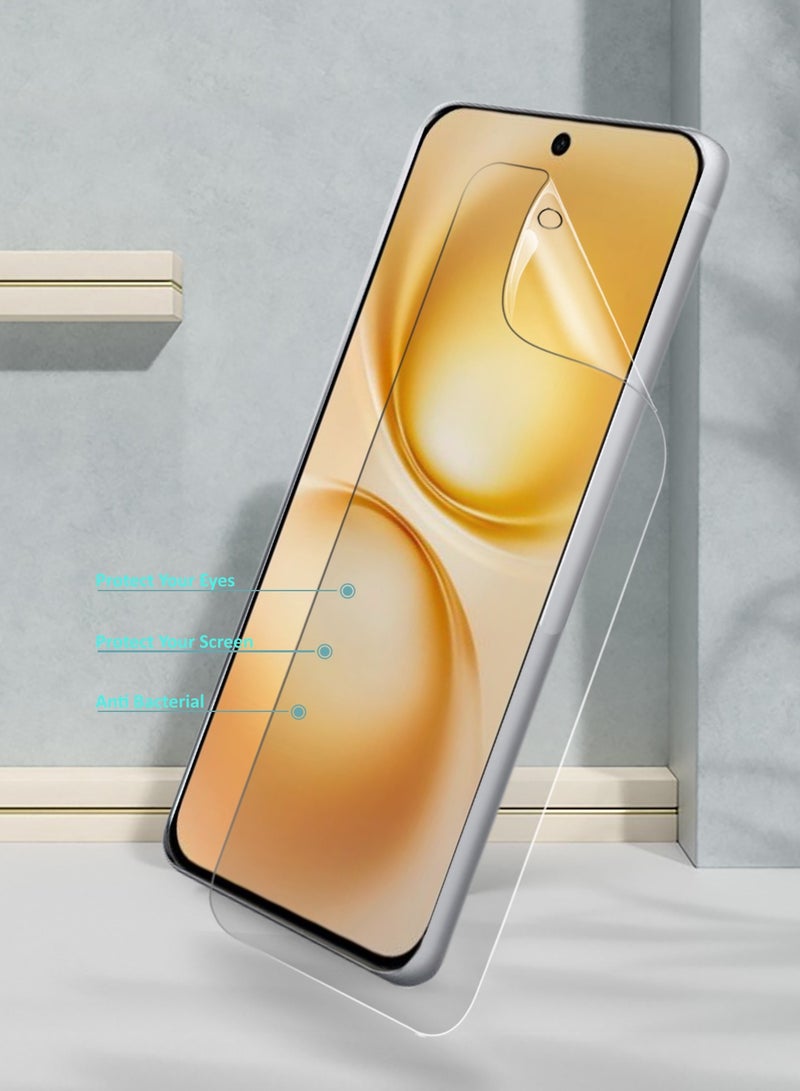 Wtech vivo X200 FE 5G 2025 Premium Hydrogel Film Thin and Flexible Screen Protector (MSHFMN) - Clear - Image 4