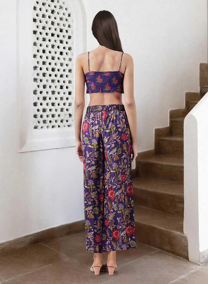 Ishin  Women Navy Polyester Co-Ords for Women | Best Price UAE