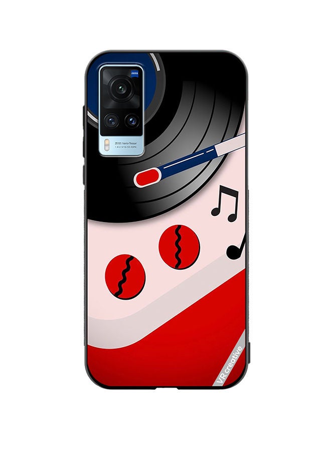 VR CREATIVE Protective Case Cover For Vivo X60 Music Design Multicolour - Image 1
