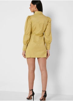 GLAMOROUS Puffed Shirt Dress  - Image 2