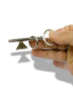 MilesMagic Magician'S Ring On Key Puzzle Gimmick Close Up Mentalism Mystery Illusion Magic Trick  - Image 2