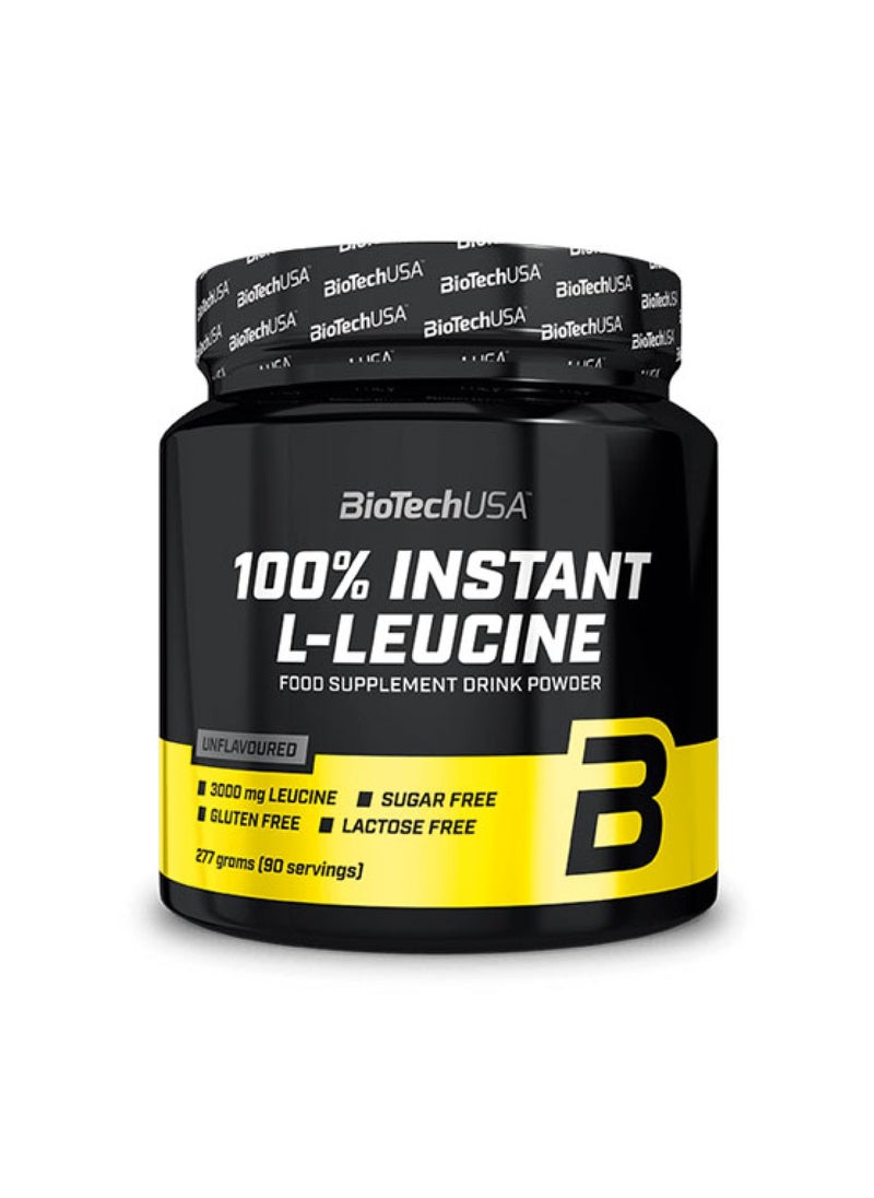 BioTech USA 100% Instant L-Leucine Unflavored 277gm 