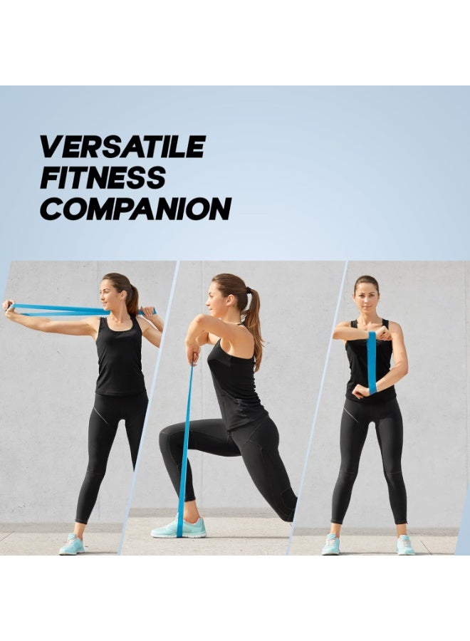 KONEX Loop Resistance Bands for Men & Women | Perfect for Home/Gym Workouts, Exercises, Stretching, Pull-Ups, and Booty Toning (Multi-Colored, Set of 5), Natural Rubber - Image 4