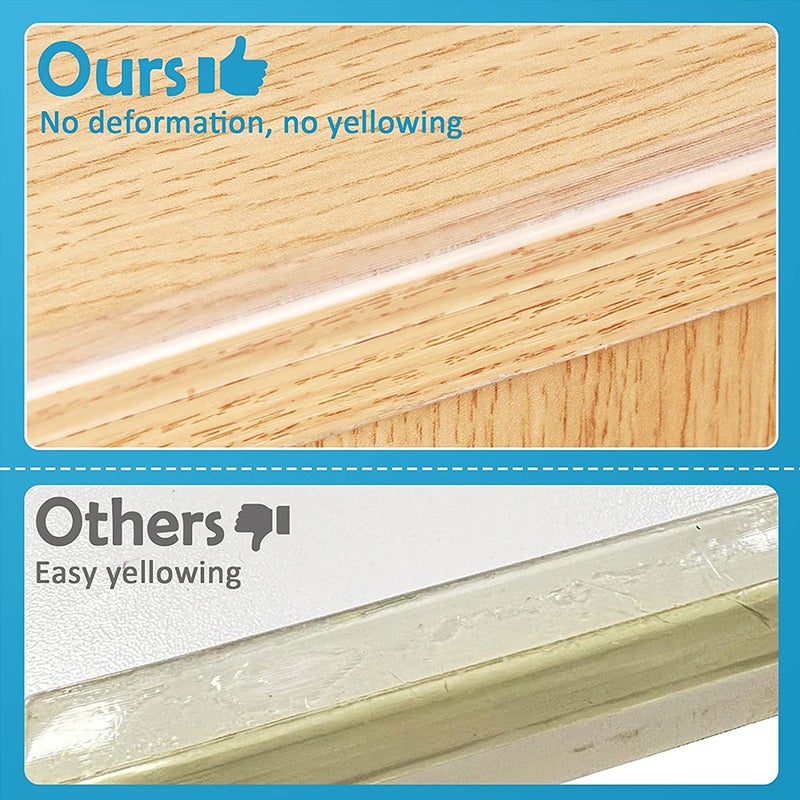 Clear Table Corner Guards Baby Proofing Corner Protector Soft Silicone Furniture Edge Bumper Strip 3m - Image 2