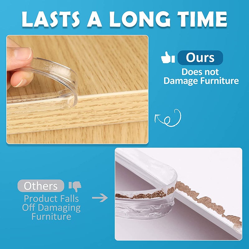 Clear Table Corner Guards Baby Proofing Corner Protector Soft Silicone Furniture Edge Bumper Strip 3m - Image 3