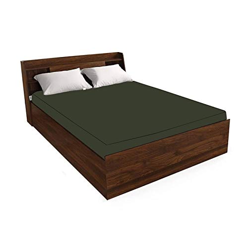 JM Homefurnishings JM Homefurnishings Water dustproof Single Size Mattress Protectors Cover for bed 48x75x6 inches WxLxH military colour  - Image 1