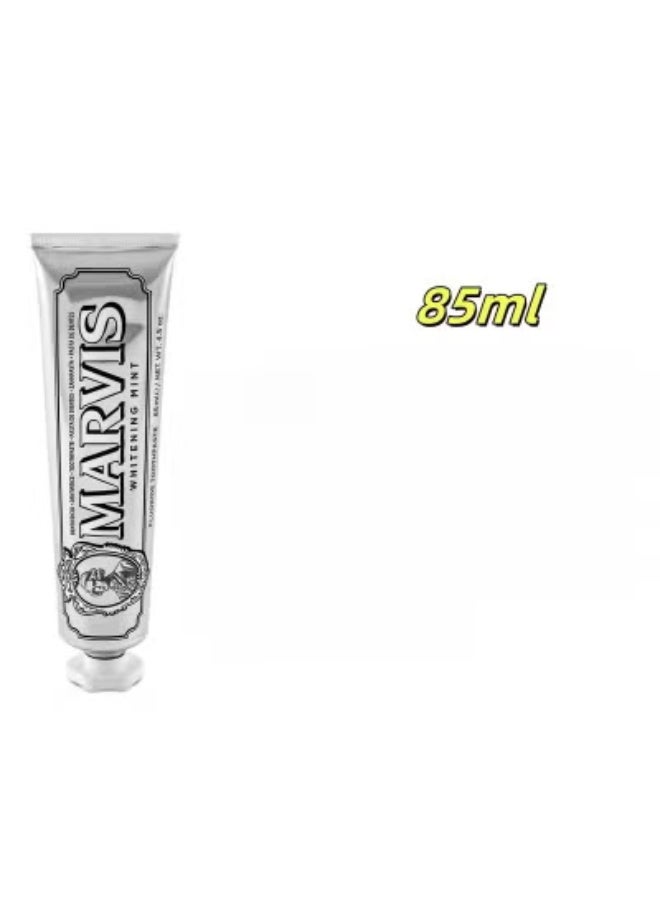 Marvis Whitening Mint Toothpaste - 85ml/4.4 oz Packed with Xylitol for Effective Teeth Whitening and Fresh Breath - Image 1