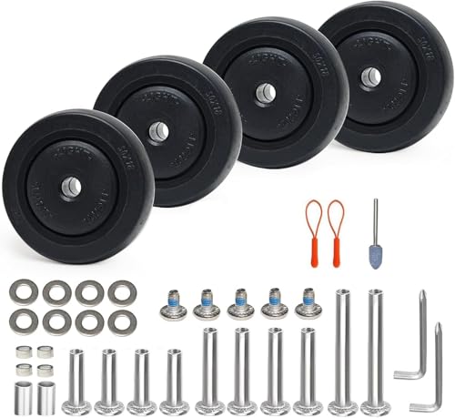 ASUNTOM Luggage Suitcase Wheels Replacement Kit 4 Pieces 2 inch50mm TPE Bearing Wheels Lightweight Smooth Inline Casters and Spinners for Suitcases Trolley Bags - Image 1