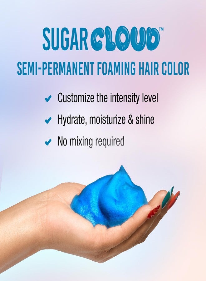 Punky Sugar Cloud Semi-Permanent Foam Hair Color, Jawbreaker - Vibrant Hair Dye for Long-Lasting Color, Easy Application Foam Hair Dye, 6 fl oz. - Image 3