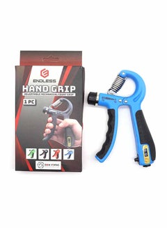 Endless EL1039 Adjustable Hand Grip Strengthener from 10 Kg to 40 Kg Resistance Level | Assorted | Exercise Equipment to Use in Home and Gym for Forearm and  Finger Power Gripper Exercises