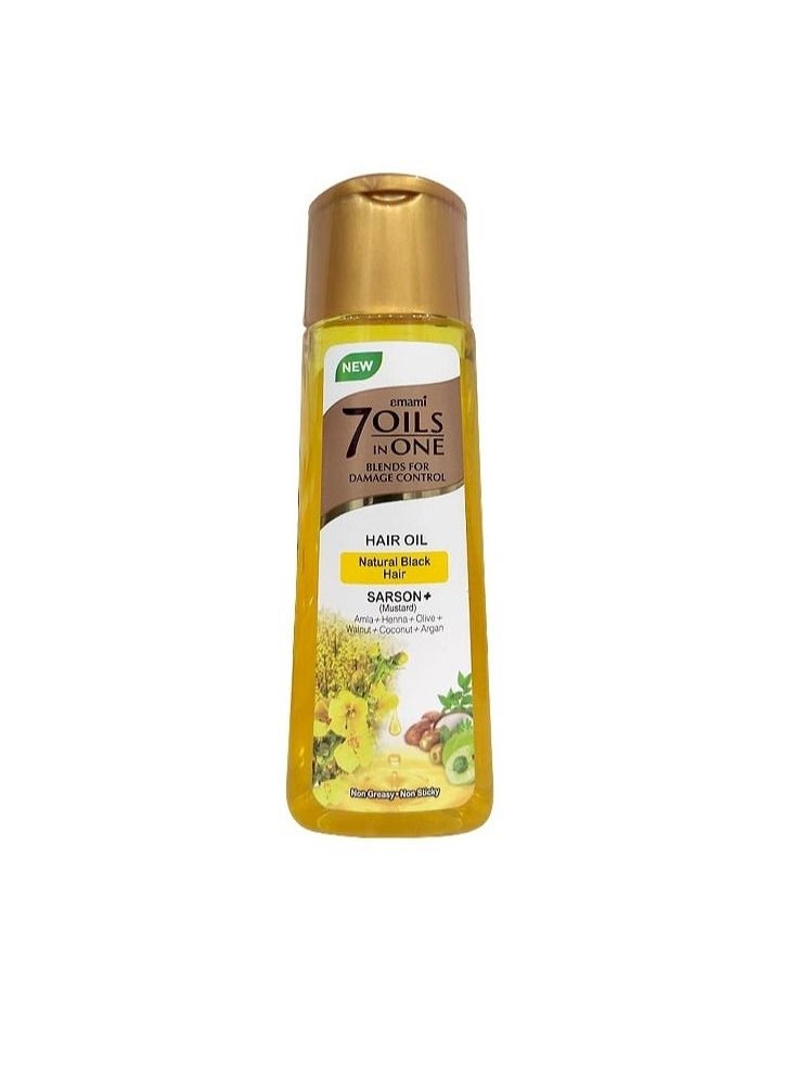 emami Emami	Hair Care Emami 7 in 1 Sarson 100ml  - Image 1