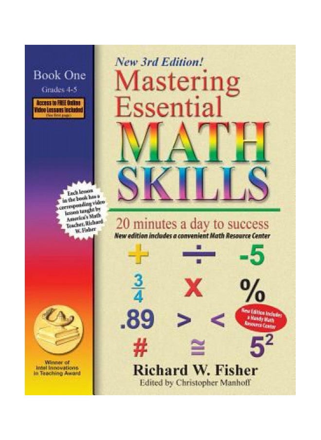 Mastering Essential Math Skills, Book 1: Grades 4 and 5, 3rd Edition: 20 minutes a day to success 