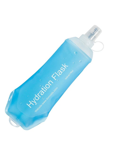 Soft Flask TPU Foldable Running Hydration Flask Soft Collapsible Water Bottle for Hydration Pack Cycling Marathon Running Hiking