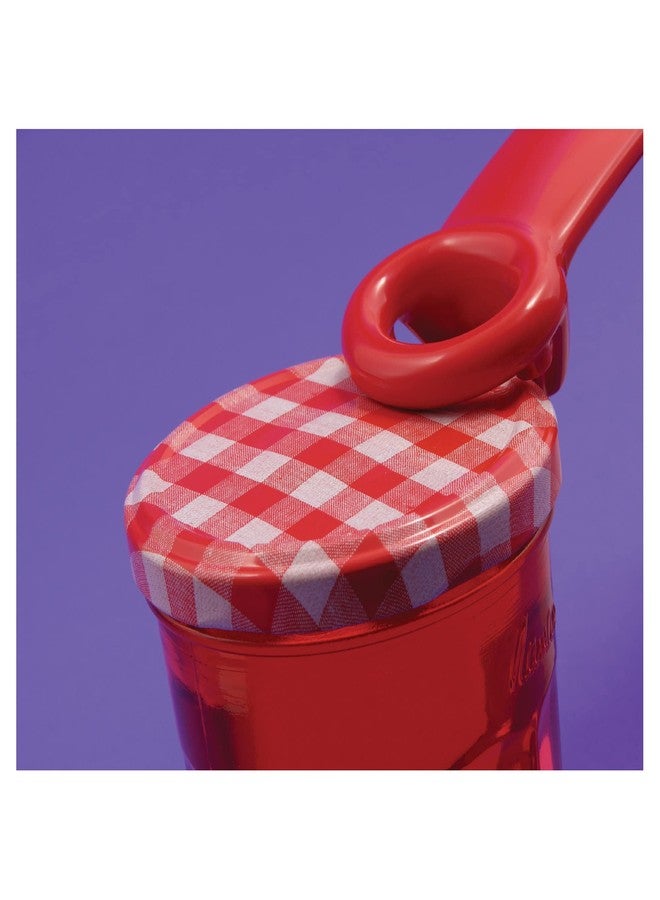 Brix 70712 JarKey Jar Opener - Pack of 6 - Red - Image 5