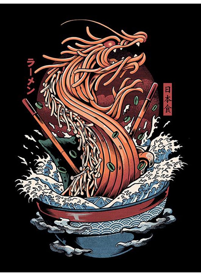 Pyramid Pyramid Ilustrata Dragon Ramen 30x40 