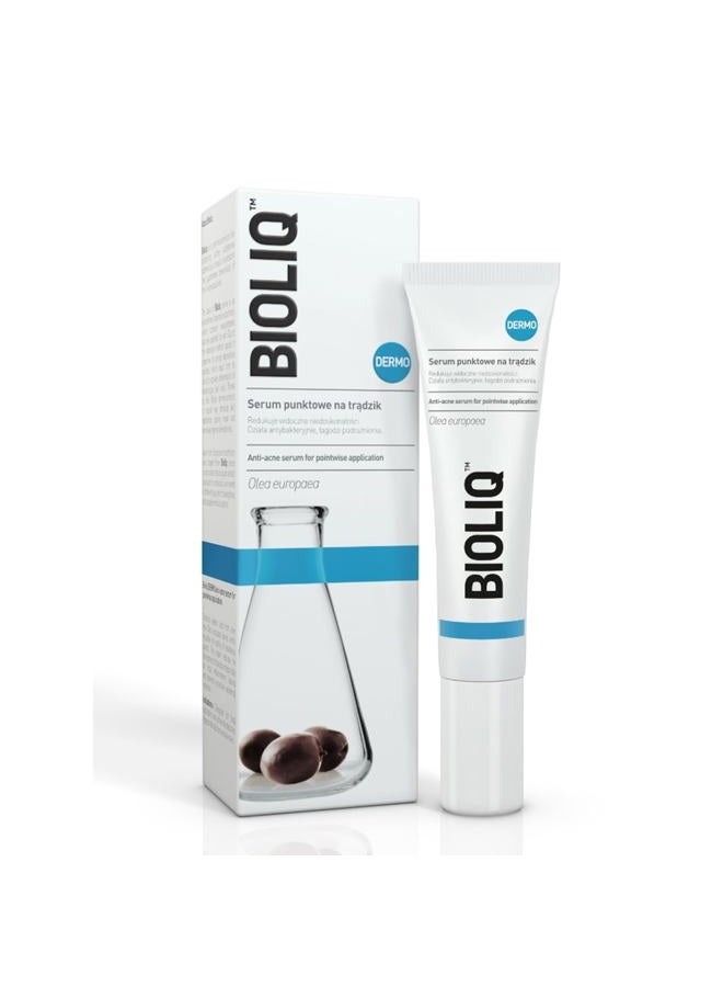 Bioliq Dermo Anti-Acne Spotwise Application Serum - Reduces Imperfections, Soothes Irritation & Regenerates Skin - With Oleanolic Acid from Olive Tree Leaves - Protection from Free Radicals - 15ml - Image 1