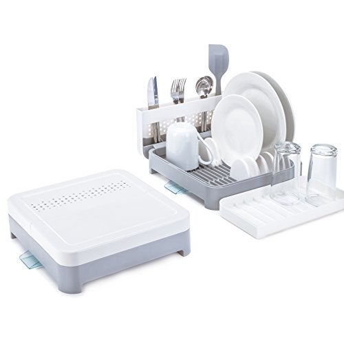 Minky Foldaway Dish Rack, White - Image 1