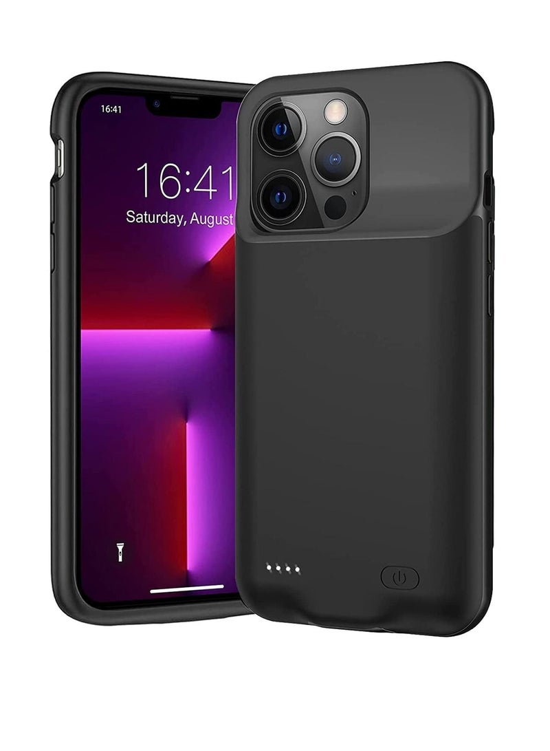 (4500mAh)Portable Battery Pack, Rechargeable Smart Charger Case For Iphone 13 Pro Max - Image 1