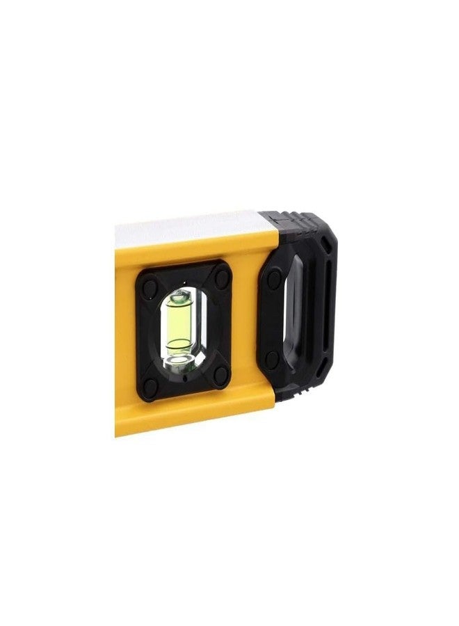 DeWalt DWHT43003 9" Yellow Aluminum Magnetic Torpedo Level with V-Groove Base - Image 5