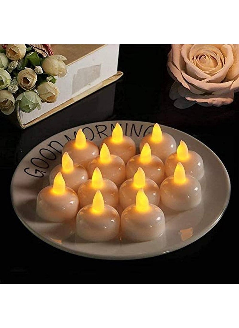 ZEXREL ZEXREL LED Light Diya with Water Sensor Water Sensor Electric Diya Home Decor Floating Lamp Sensor Light Electric Candle Pooja Room Decoration Items for Diwali Home Decoration 15  - Image 3