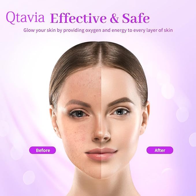 practicalws Portable High Frequency Machine Facial Wand Acne for Skin Tightening Acne Spot Wrinkles Reducing Puffy Eyes Dark Circles Dispel Freckle 4 in 1 Handheld High Frequency Machine for Face Hair - Image 3