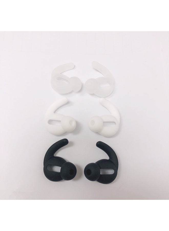 Generic - Applicable To Apple Series Airpods1/2 Bluetooth Headset Silicone Case Earplugs Earcaps Headset Protective Case-Specifications:Black - Image 1
