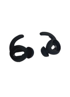 Generic Applicable To Apple Series Airpods1/2 Bluetooth Headset Silicone Case Earplugs Earcaps Headset Protective Case-Specifications:Black  - Image 3