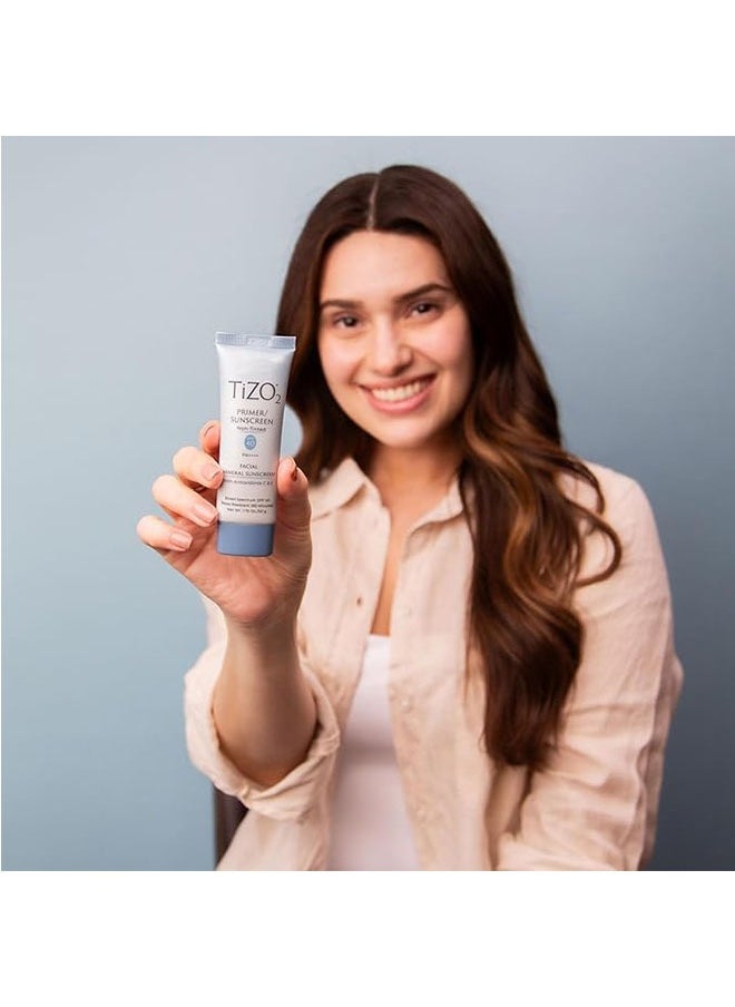 Tizo 2 Primer Sunscreen 50g, Non Tinted, SPF 40 PA++++, Facial Mineral Sunscreen  - Image 3