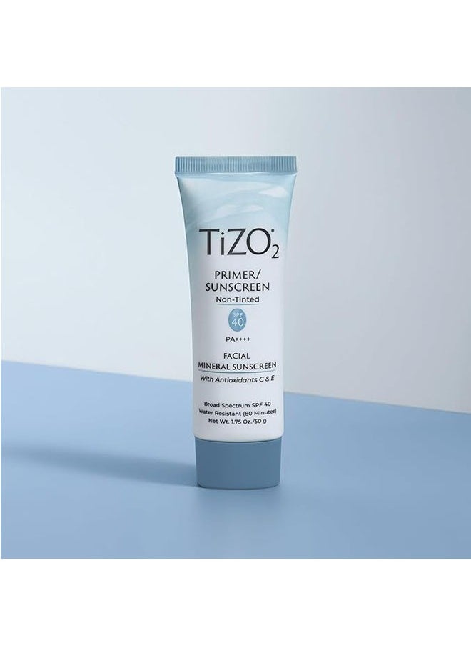 Tizo 2 Primer Sunscreen 50g, Non Tinted, SPF 40 PA++++, Facial Mineral Sunscreen  - Image 4