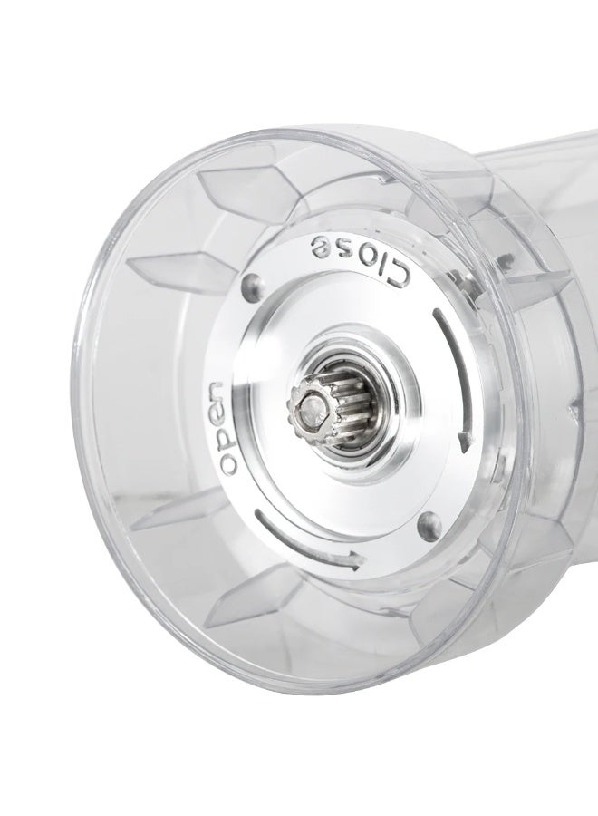 آر إيه أف طقم خلاط ومطحنة كهربائية 2 في 1 من RAF | خلاط عالي الطاقة 2400 واط مع وعاء كبير سعة 2.5 لتر | خلاط وعصارة ومحضر طعام بسرعة 20000 دورة في الدقيقة بشفرات من الفولاذ المقاوم للصدأ | خلاط محمول منخفض الضوضاء - أبيض - Image 4