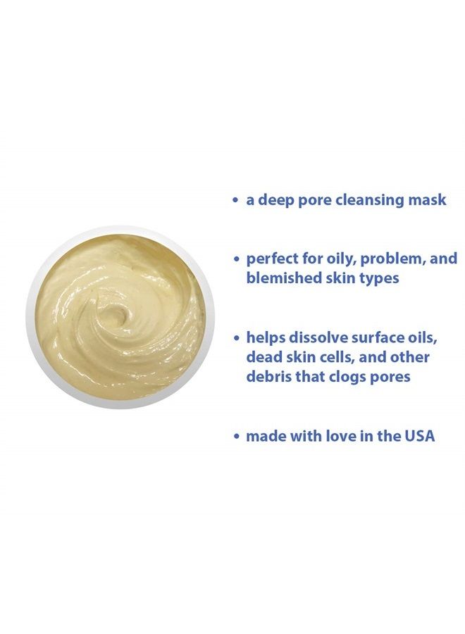 Raya Bio-Sulfur Masque (708) | Deep Pore Cleansing Facial Treatment Mask for Oily, Problem, and Break-Out Skin | Made with Vitamin-B and Bio Sulfur to Control Oiliness