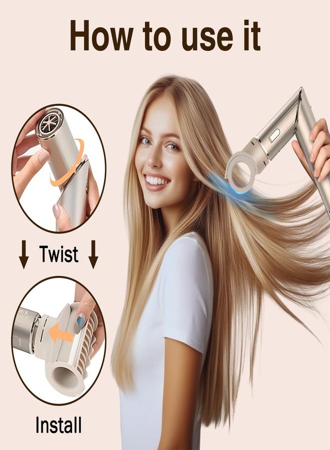 MengTiger FrizzFighter Finishing Tool for Shark XSKHD4PA FlexStyle, Attachment for FlexStyle Styling System, Diffuser & Detangler for Sleek, Frizz-Free Hair | Heat-Free Smoothing Accessory - Image 4