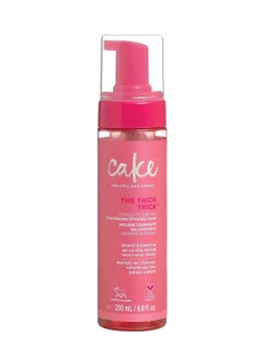 Cake Beauty Cake Beauty Thick Trick Volumizing Styling Foam Hair Mousse, Green Tea & Ginseng for Volume & Shine, Vegan for Women, Sulfate, Paraben & Cruelty Free, Basic, 6.8 Oz, basic (MA00268)  - Image 1