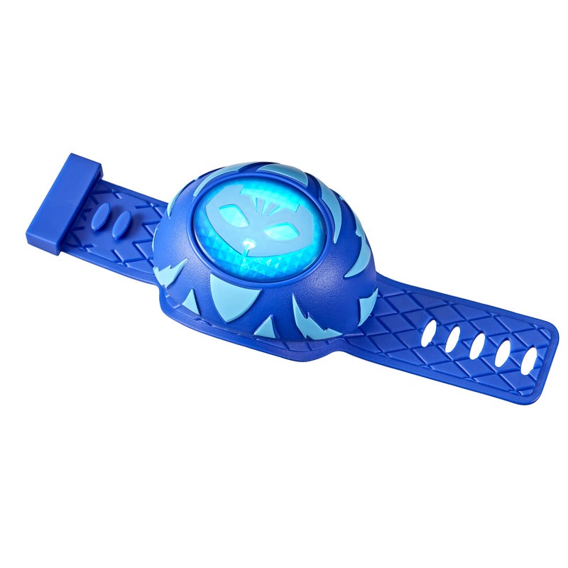 PJMASKS سوار قوة كات بوي من بي جي ماسكس - لعبة ما قبل المدرسة، زي قابل للارتداء مع أضواء وأصوات للأطفال من عمر 3 فما فوق، أزرق، 14 تأثير صوتي مختلف - Image 1