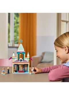 LEGO ǀ Disney Arendelle Frozen Castle Playset, Princess Building Toy for 5 Plus Year Old Girls, Features Anna, Elsa, Olaf Minidolls and a Penguin Figure 43265 (177 pieces)  - Image 3