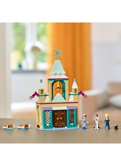 LEGO ǀ Disney Arendelle Frozen Castle Playset, Princess Building Toy for 5 Plus Year Old Girls, Features Anna, Elsa, Olaf Minidolls and a Penguin Figure 43265 (177 pieces)  - Image 5