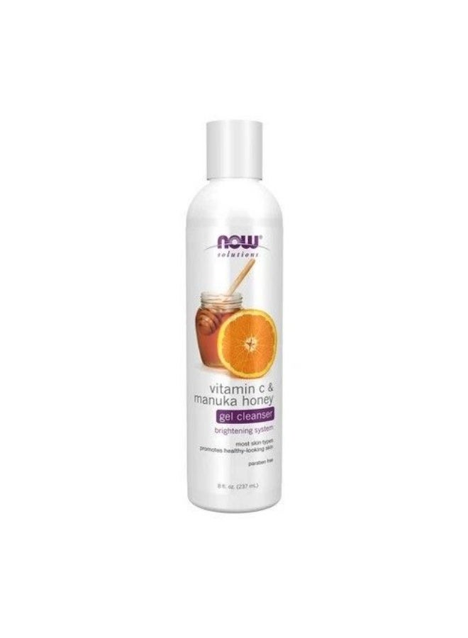 Now Cleansing Gel with Vitamin C & Manuka Honey - 237 ml - Image 1